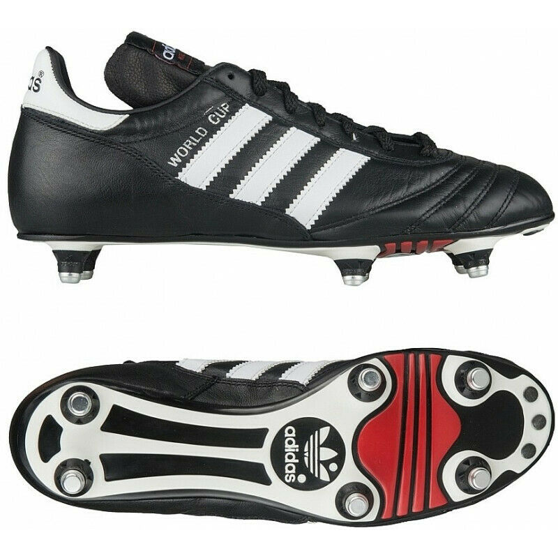 Mens Adidas World Cup Copa Mundial Soccer Football Cleats Black White Shoes