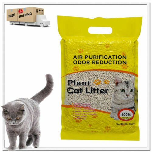 Cat Litter Natural Plant Original Fast-clumping Multi-cat Litter Flushable 6lb