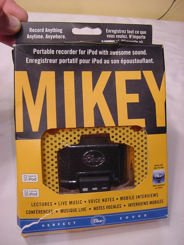 Mikey Portable Recorder Fop Ipod