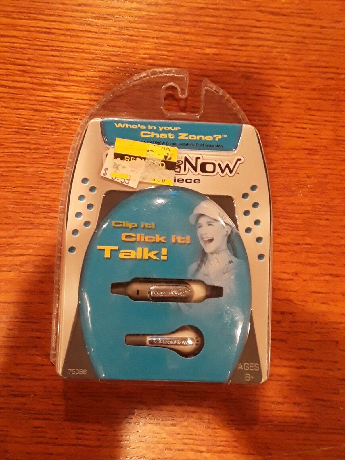 Hasbro Tiger Electronics Chat Now Earpiece Click It! Talk! New Sealed