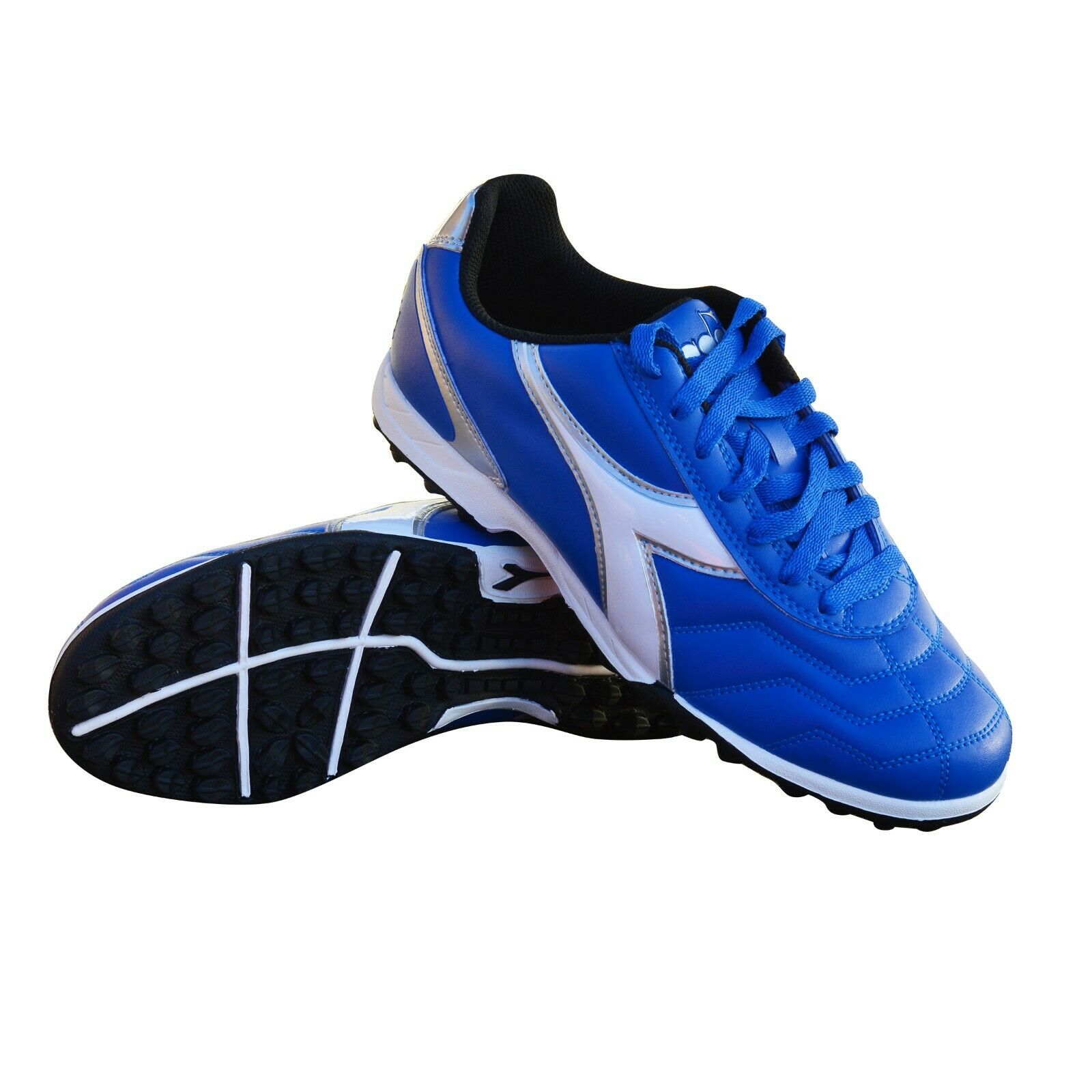 Diadora Men's Capitano Tf Turf Soccer Shoes (royal Blue)